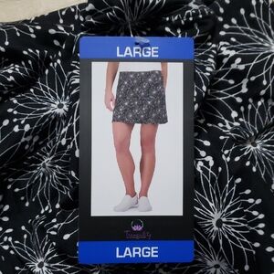 Tranquility by Colorado Clothing Black Floral Women's Skirt